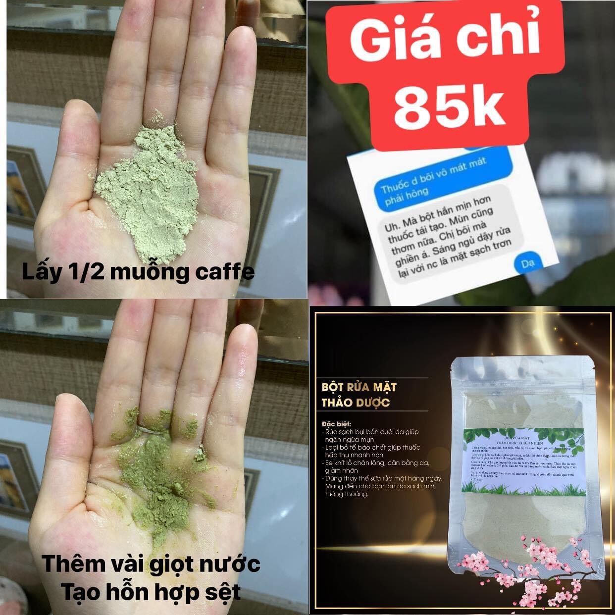 BỘT KIỀM DẦU-SẠCH BỤI BẨN 24h (hết dầu nhờn)