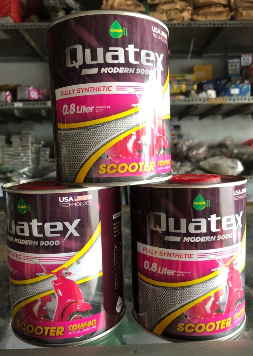 Nhớt tay ga quatex 0.8l công nghệ usa