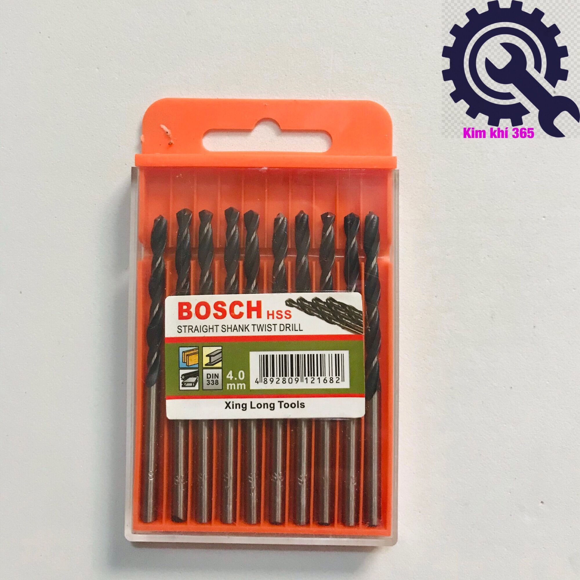 Combo 10 mũi khoan,sắt, inox Bosh