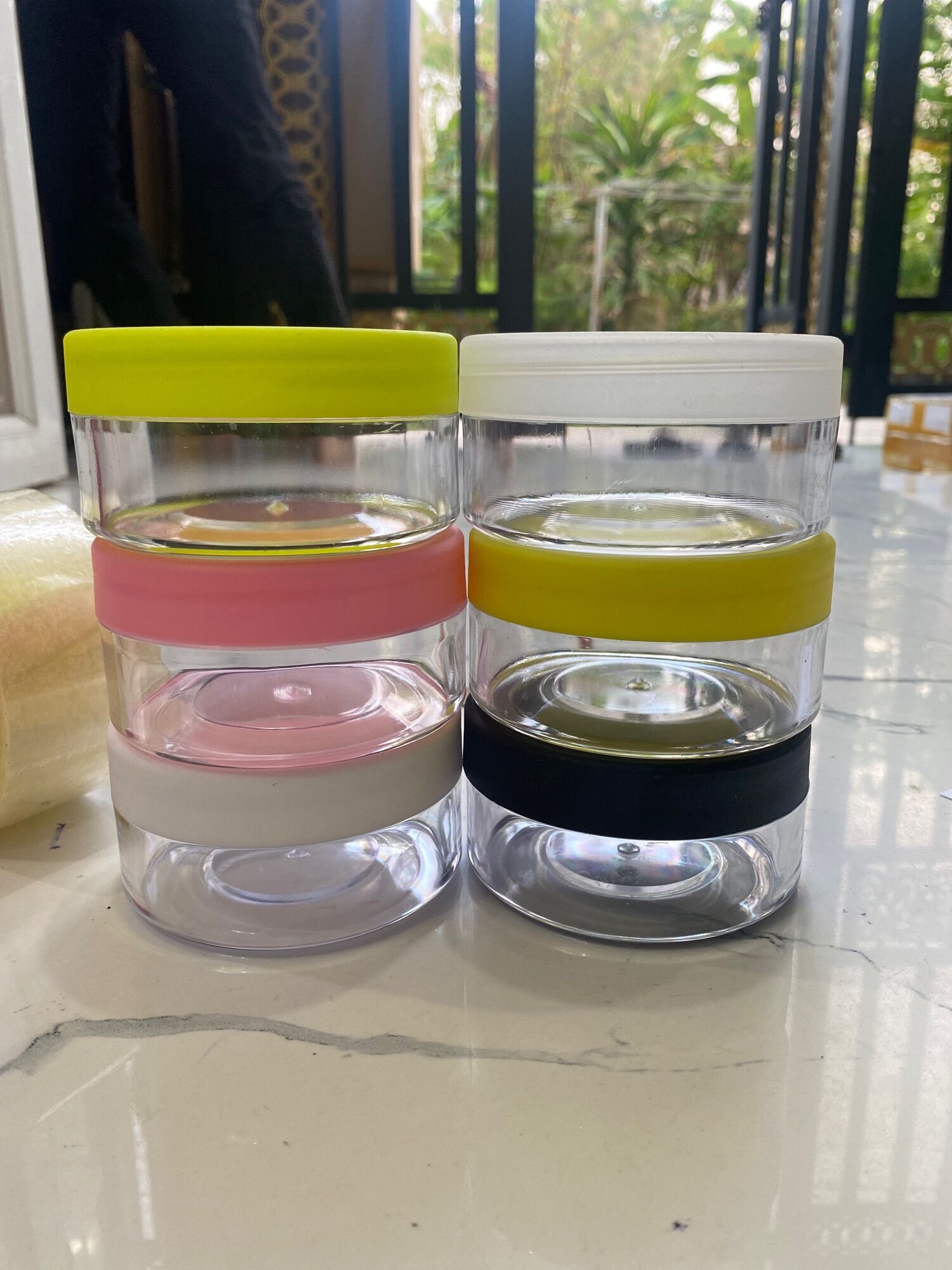 Combo 50 Hủ mica 200gr đựng kem body. hủ nhựa đựng kem, hủ pet trong