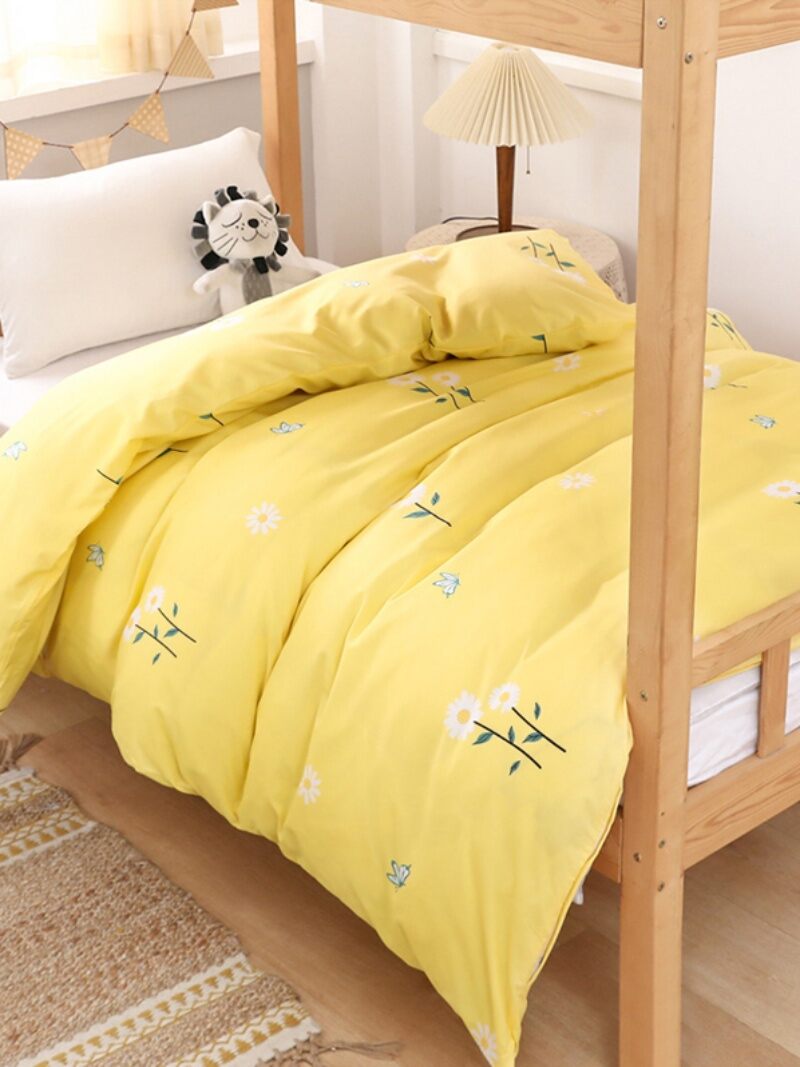 Chăn Ga Trải Giường Đơn Đôi Cotton Tơ Giữ Ấm 1.2 M Chăn Mùa Đông 5Kg