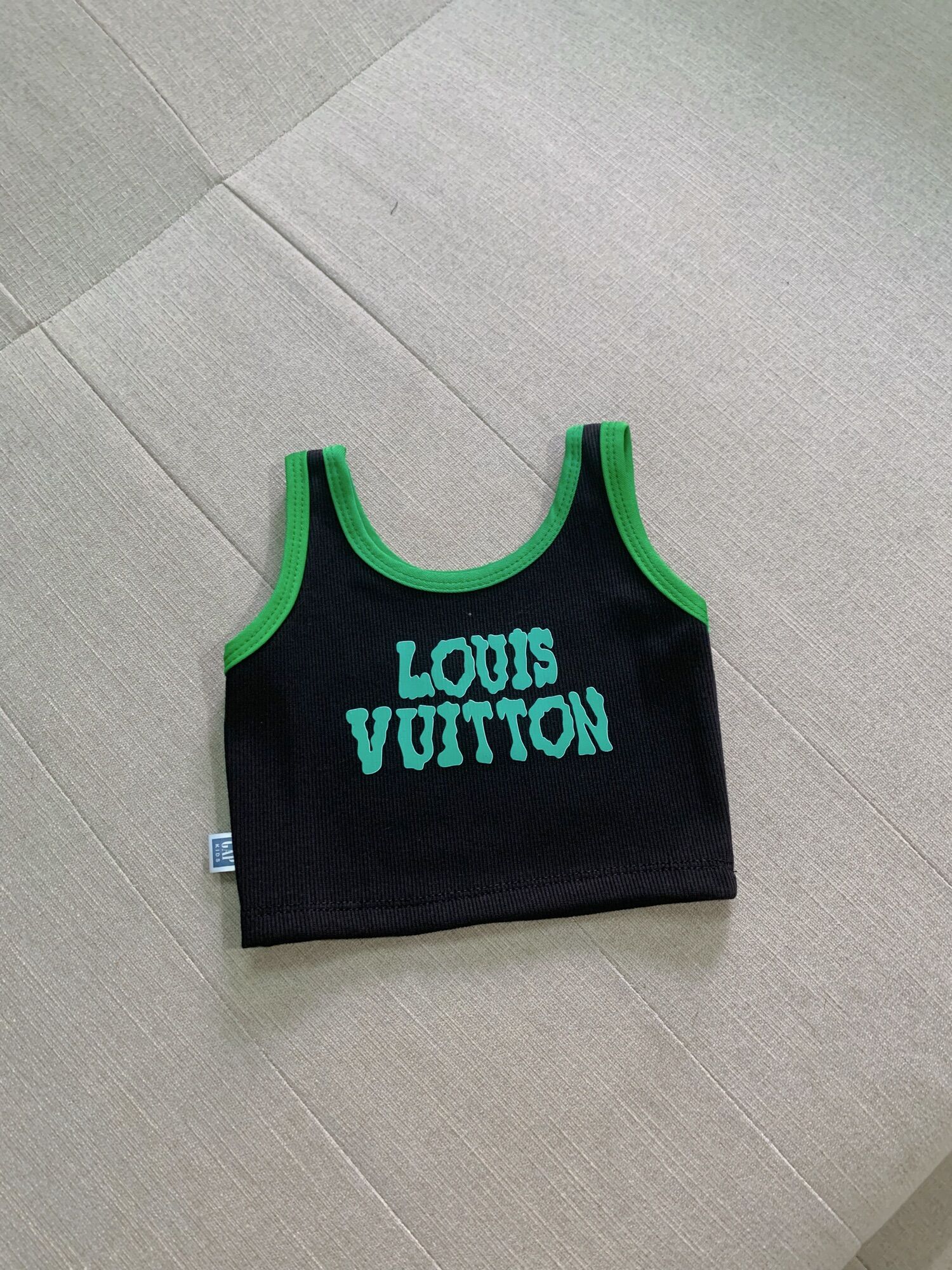 Áo thun croptop ba lỗ bé gái ( hàng có sẵn )