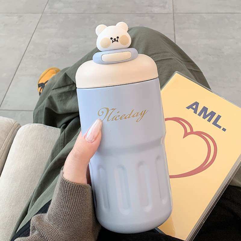 [HCM] BÌNH GIỮ NHIỆT DỄ THƯƠNG KUTE 500ML