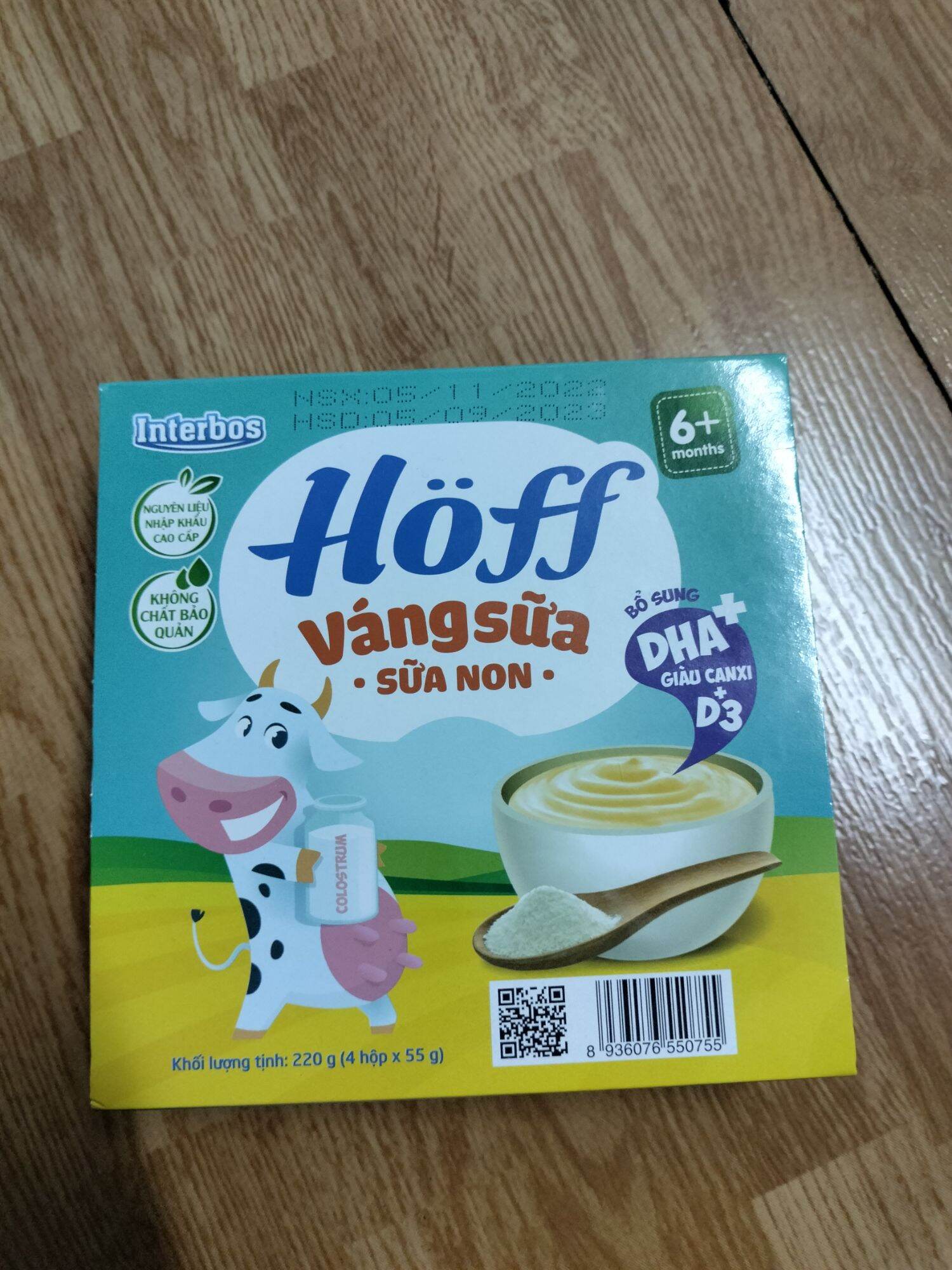 Váng sữa hoff vị sữa non date 5/9/2023