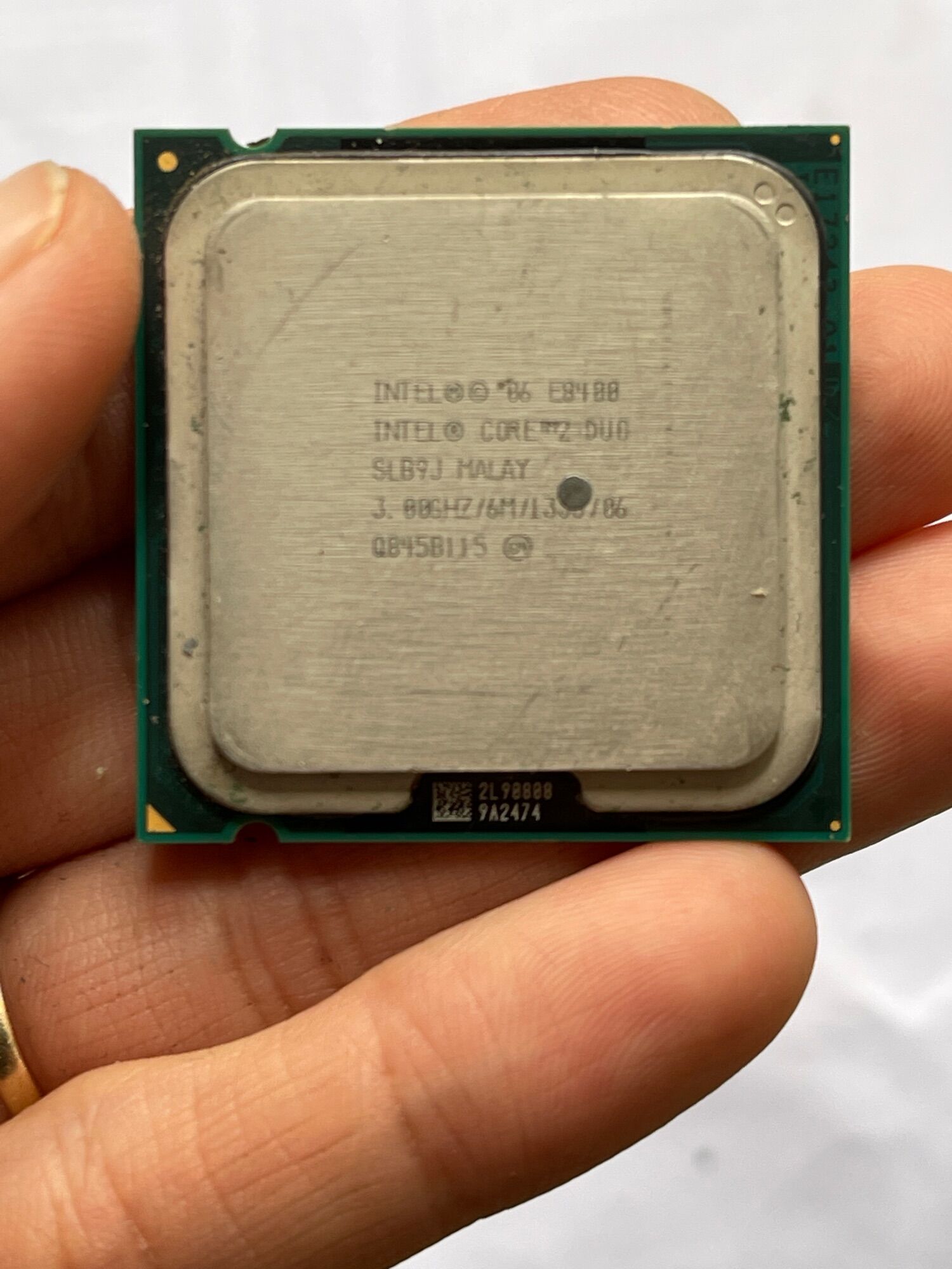 CPU PC E8400Core 2 dual E8400