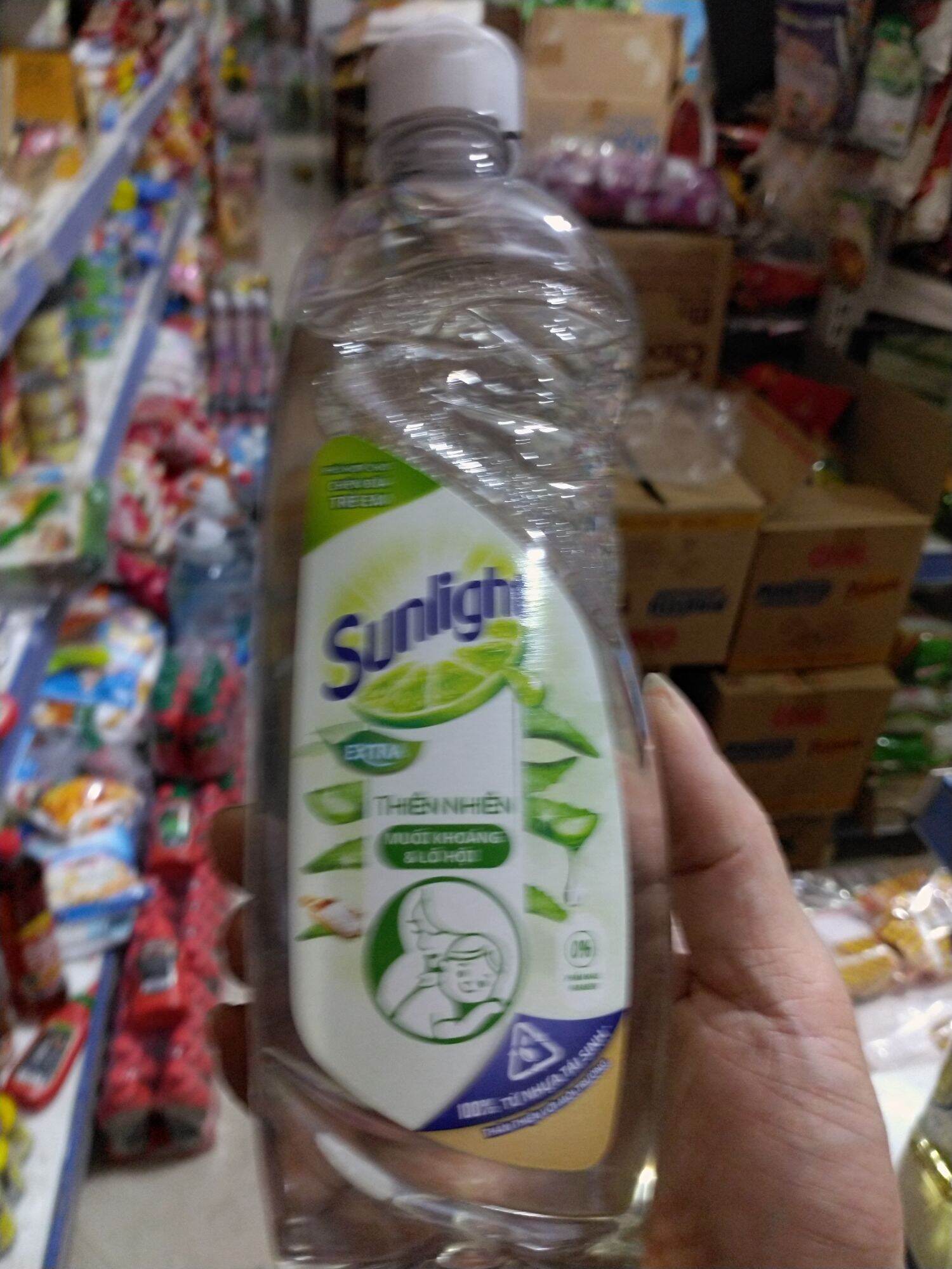 Nước rửa chén Sunlight thiên nhiên chai 750g