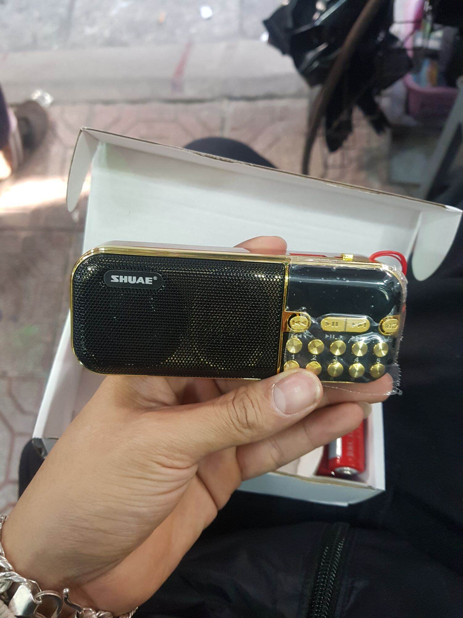 Đài FM radio có blutooth SHUAE sm-121