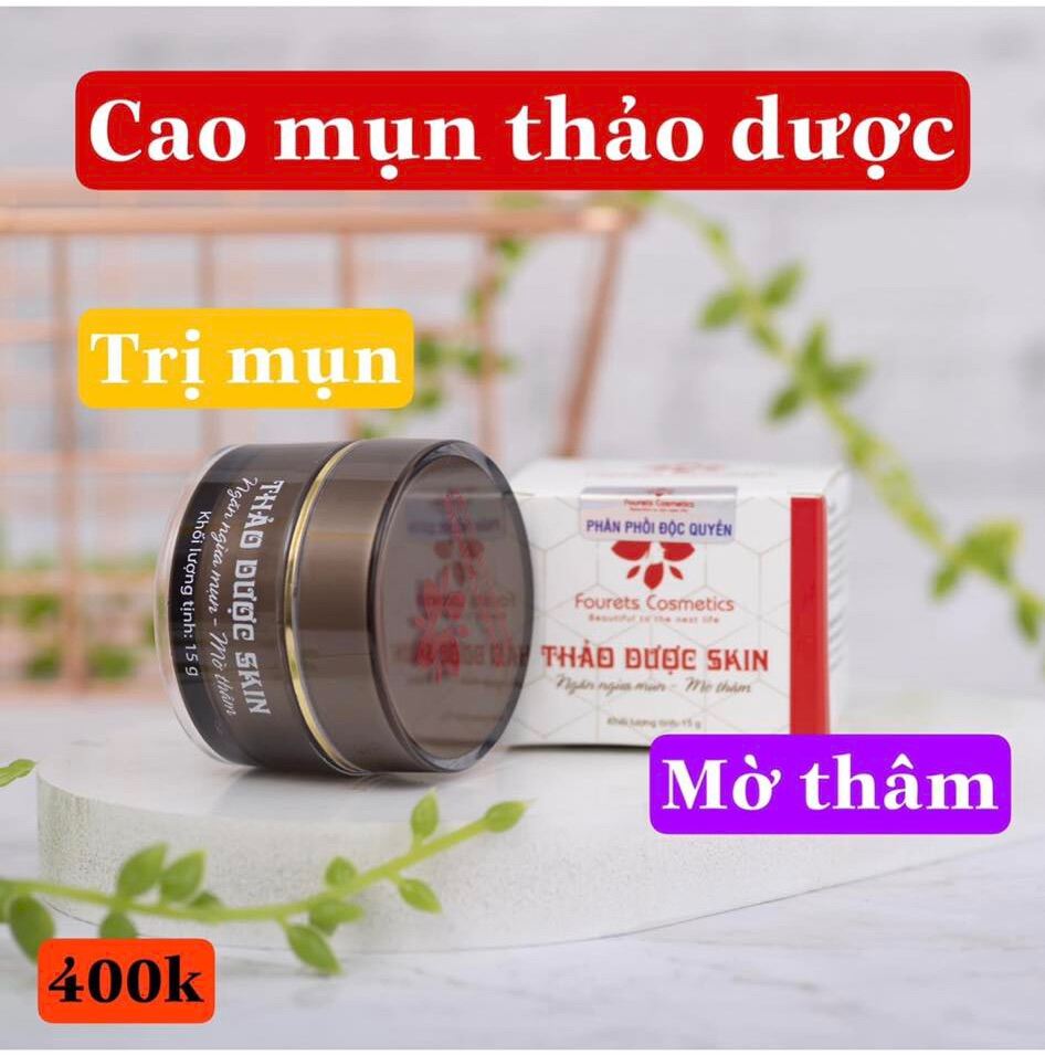 Cao Mụn Thảo Dược Skin - Ngừa Mụn Mờ Thâm