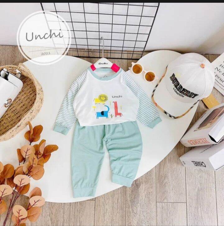 bộ unchi dài tay bé từ 5-15kg