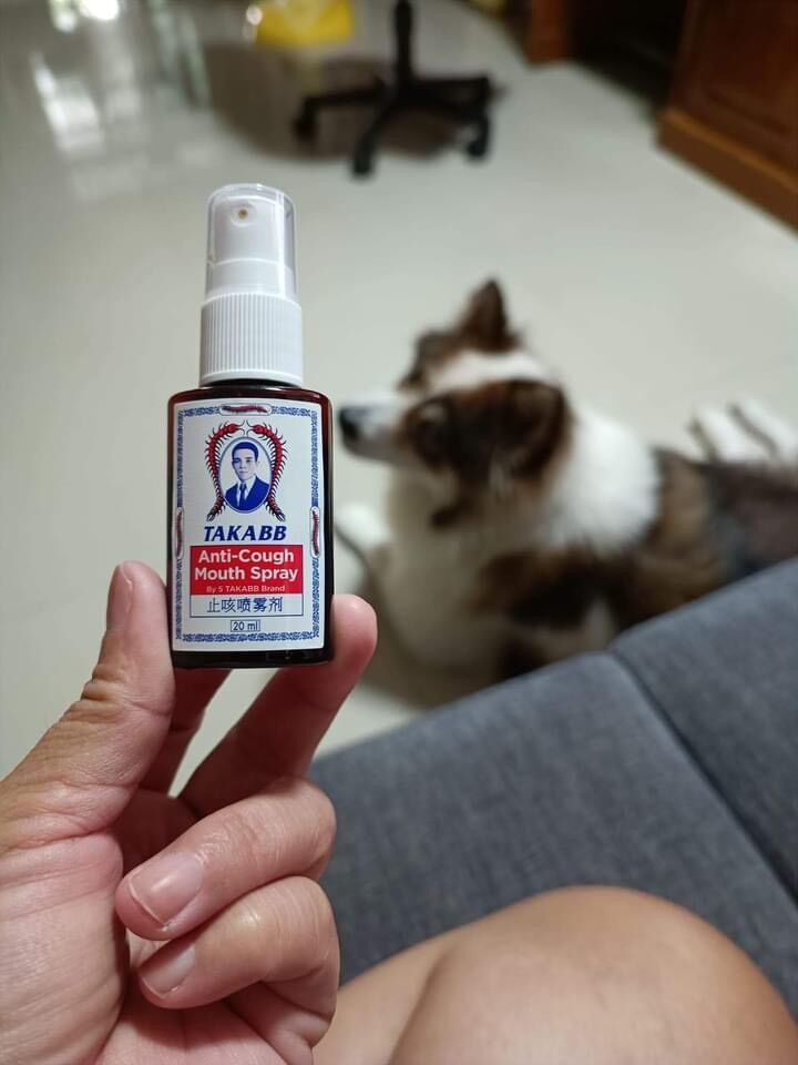 Chai xịt ho con rết takabb 20ml thái lan