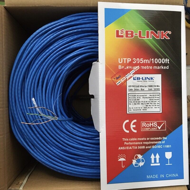 Cat6 lb-link pre-punch Lan patch cord