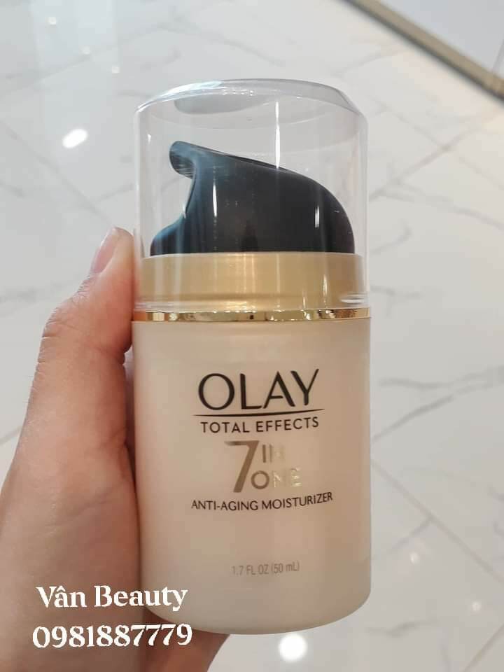 [Hcm]Kem Dưỡng Da 7 Trong 1 Olay Total Effects 7 In One Moisturising Day Cream Normal Spf 15