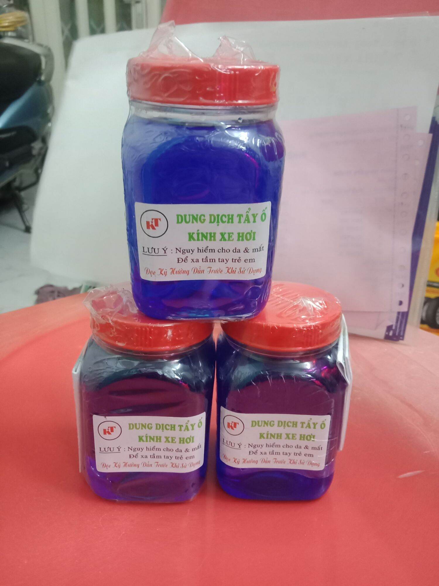 DUNG DỊCH TẨY Ố KÍNH XE HƠI