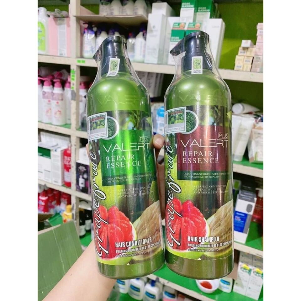 Combo dầu gội xả bưởi valert chính hãng anh 850ml