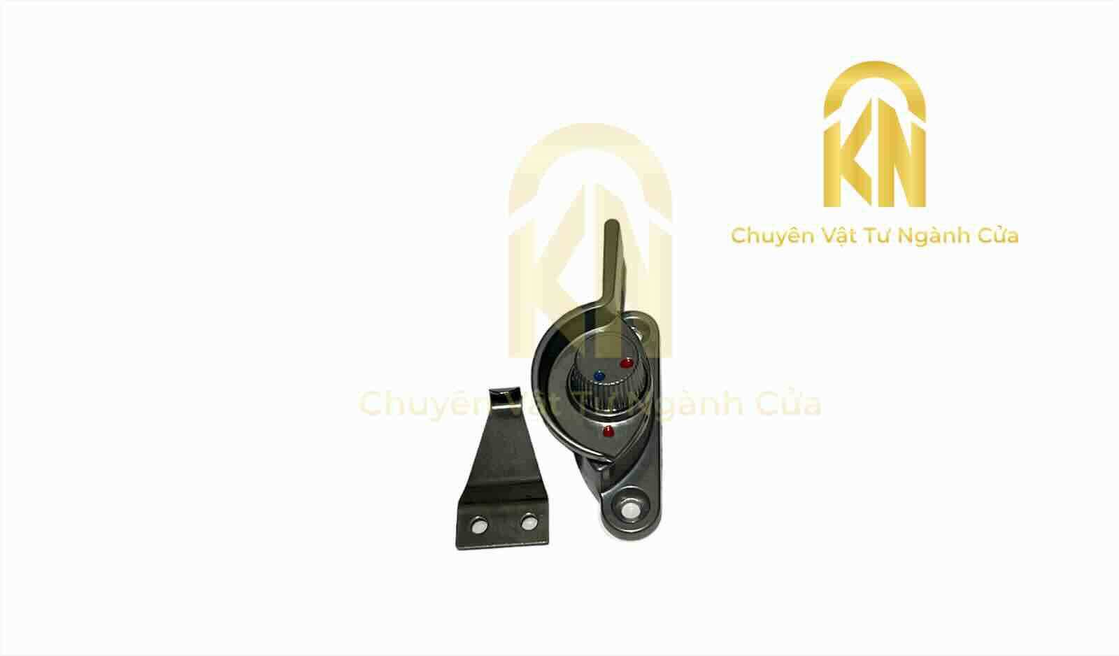 Khoá sò vặn xanh đỏ cửa sổ lùa nhôm - chốt xanh đỏ cửa sổ lùa