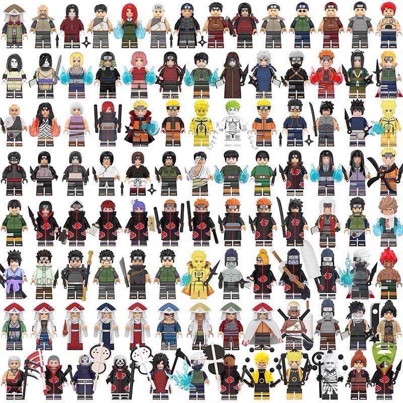 Đồ Chơi Lắp Ráp Các Nhân Vật Truyện Tranh Naruto Shippuden Tổng Hợp