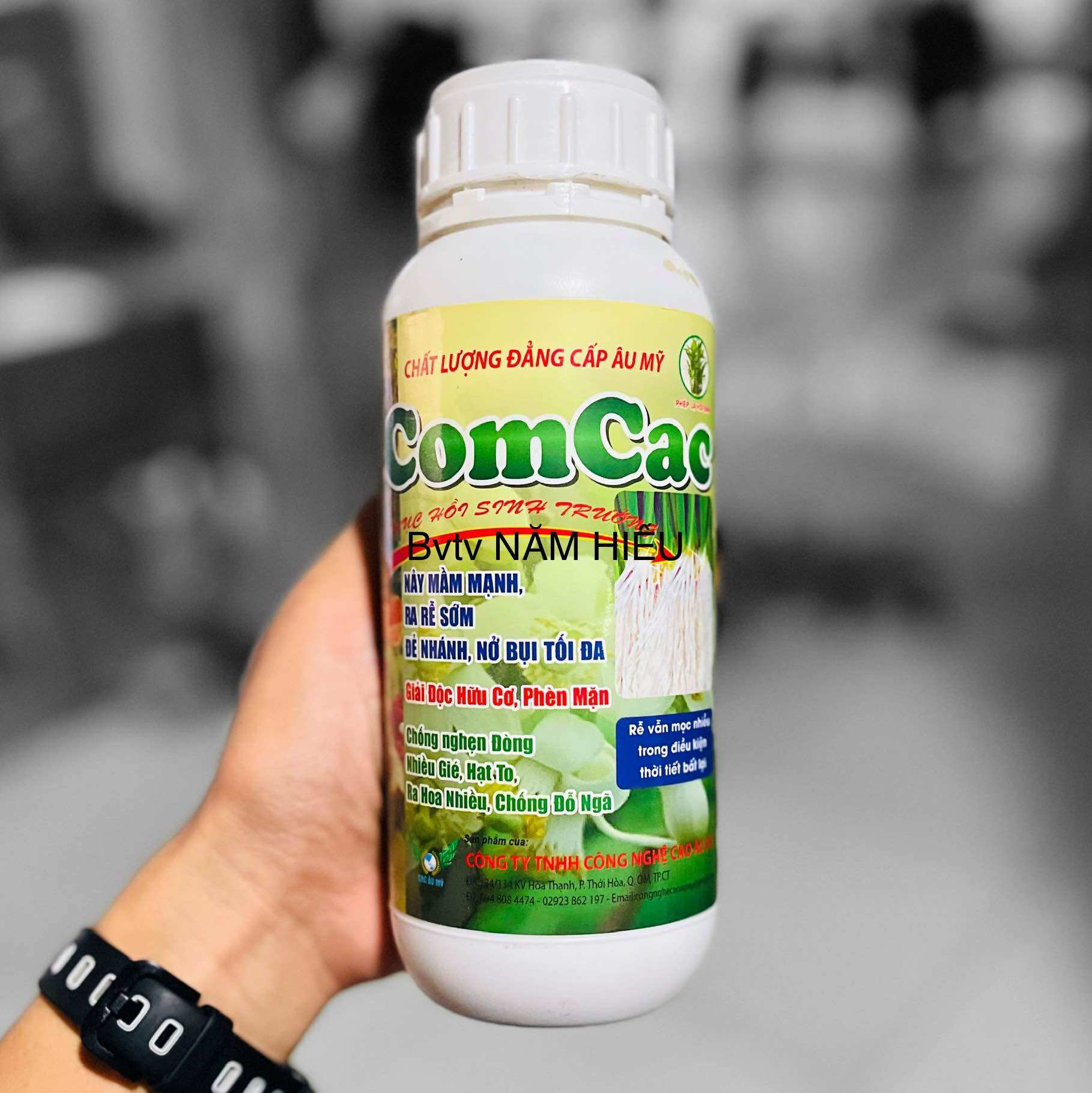 Phân bón lá ComCac 2024 Sự hồi sinh - 500ml - Phục hồi sinh trưởng, kích thích ra rễ, mát cây