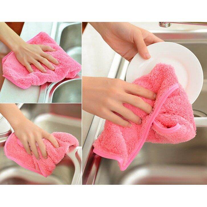 Combo 3 cái khăn lau tay nhà bếp siêu thấm