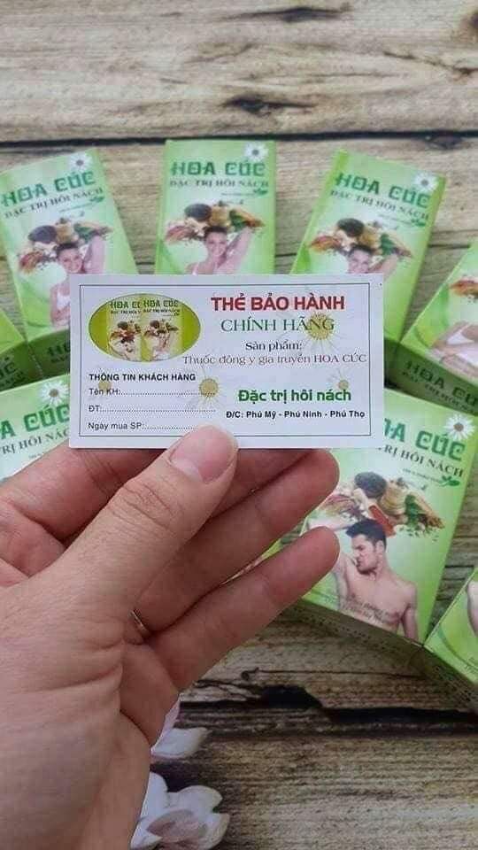XỊT HÔI NÁCH HOA CÚC