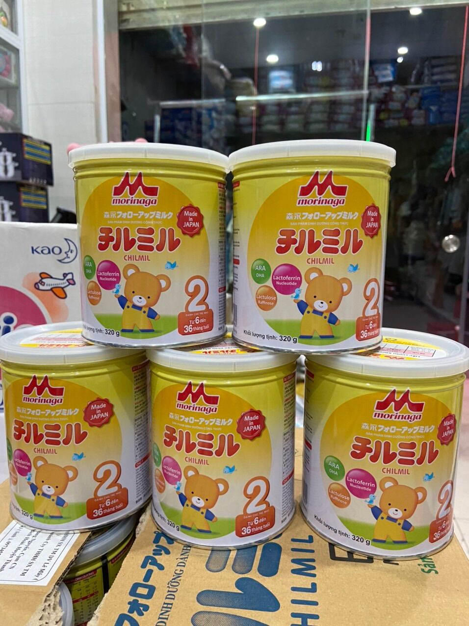 [Thanh lý sập giá ] Sữa Morinaga số 2 , 850g date 4.2024 chính hãng Công ty Lê Mây