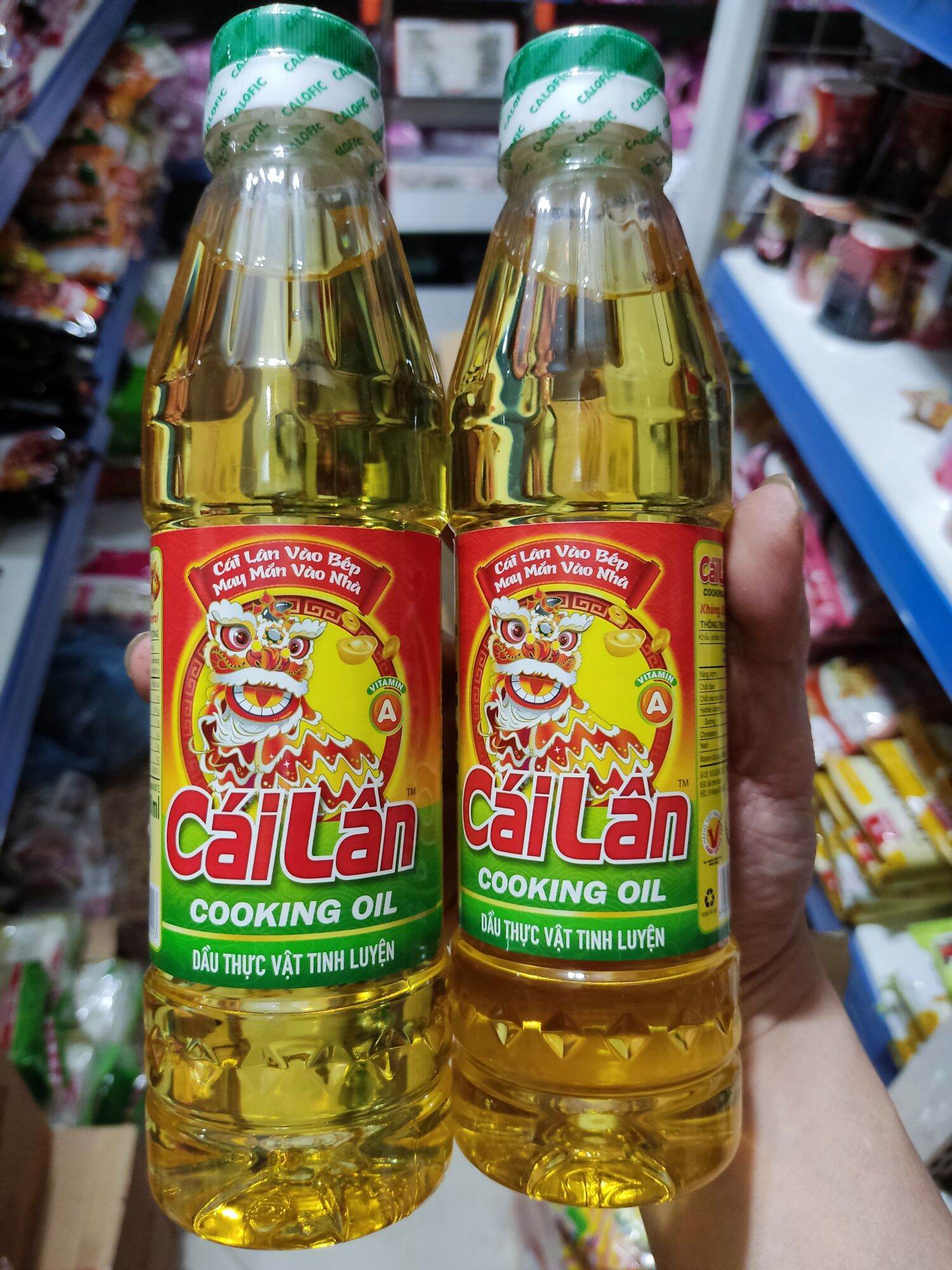 Dầu ăn cái lân chai 400ml
