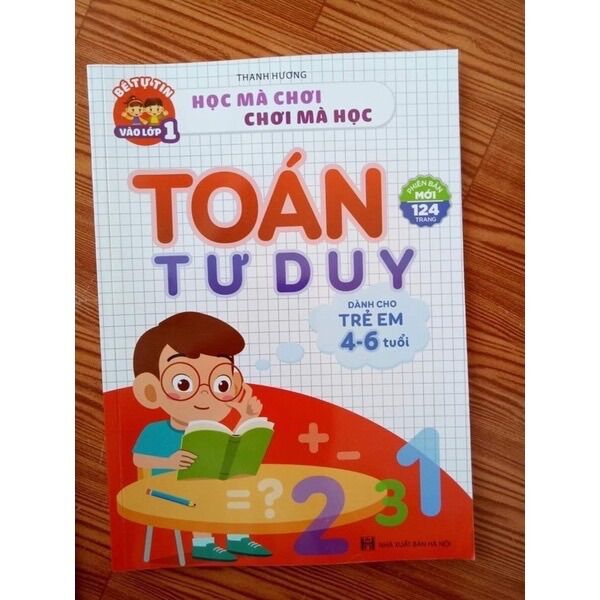 SÁCH - Toán tư duy cho bé 4-6 tuổi