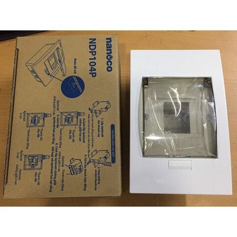 Tủ điện âm tường Nanoco 2 - 4 Module