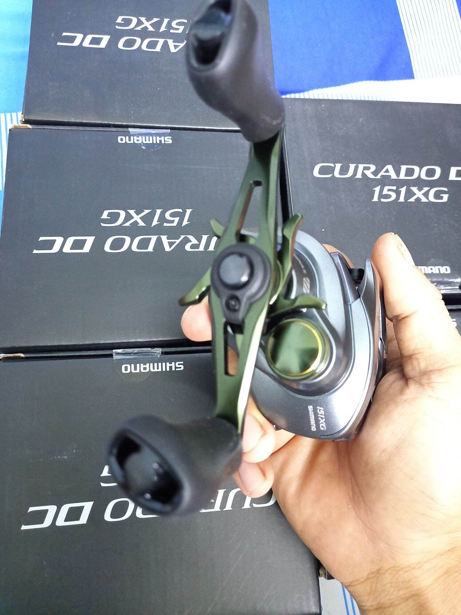 Máy câu Shimano Curado DC 151XG