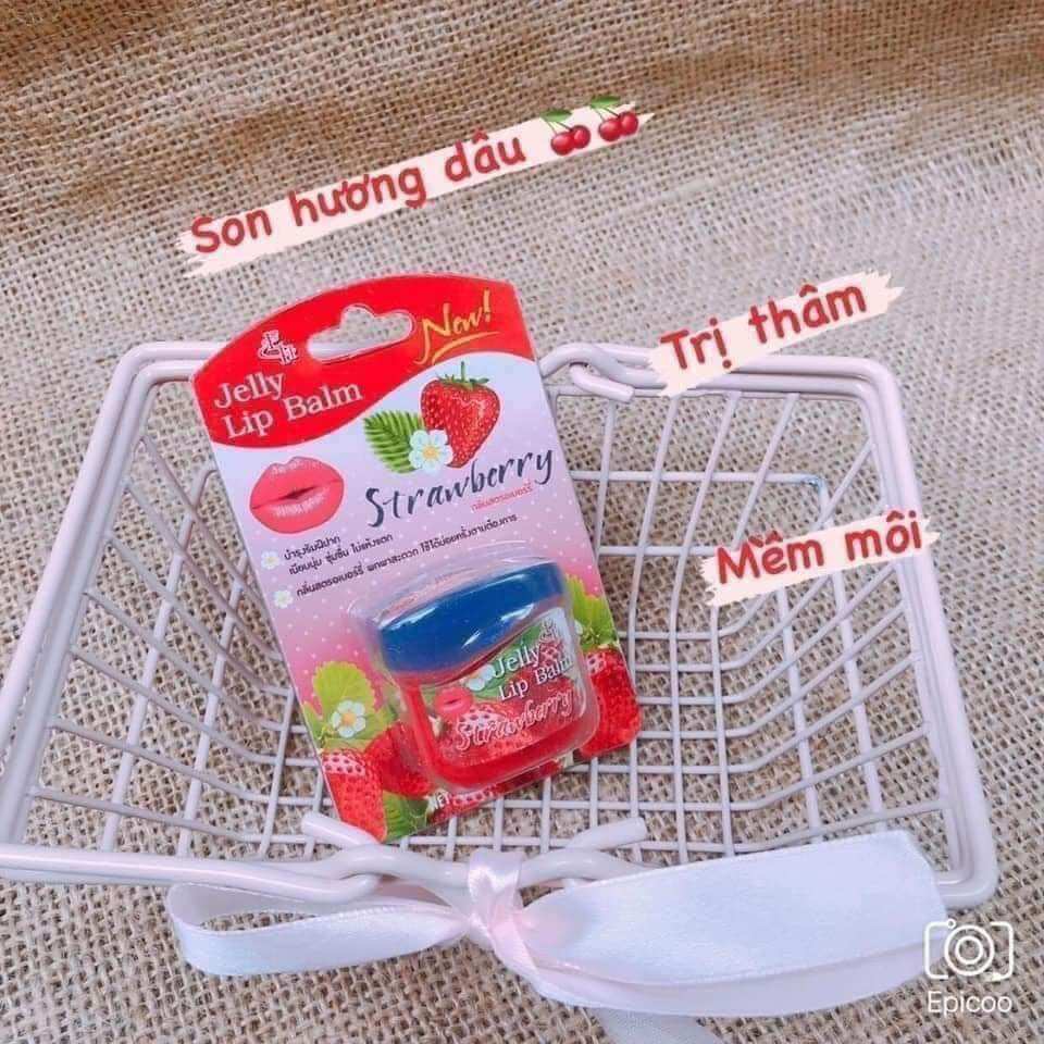 Set 2 hủ son dưỡng môi jelly lip balm thái lan