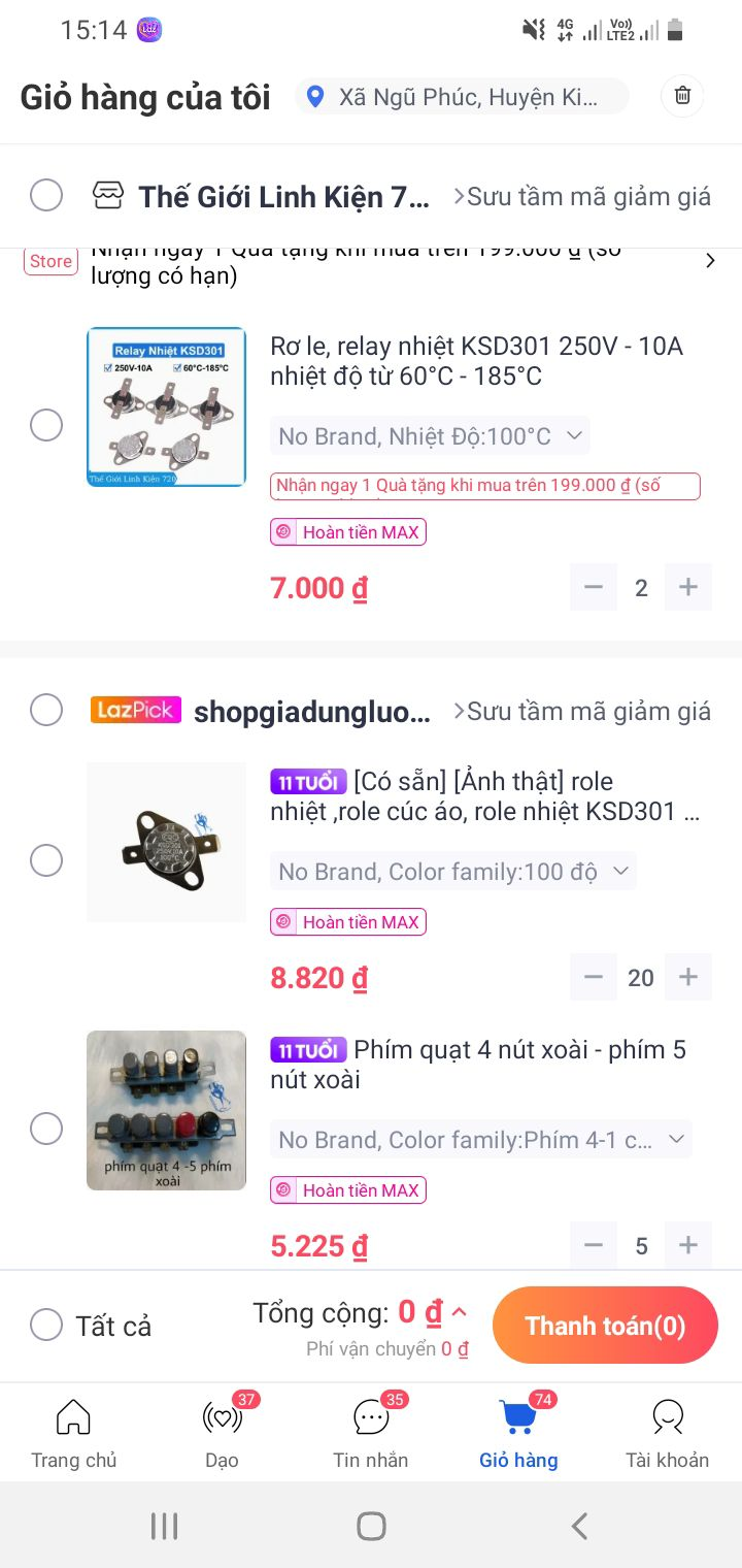 combo 67 sản phẩm của chị lan