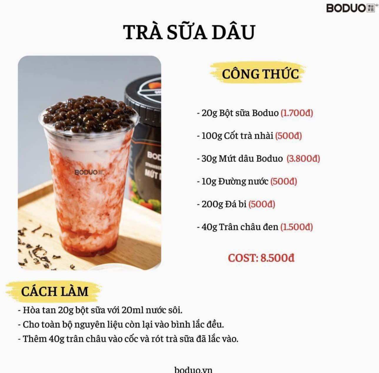 Bột sữa Boduo 90A gói 1kg