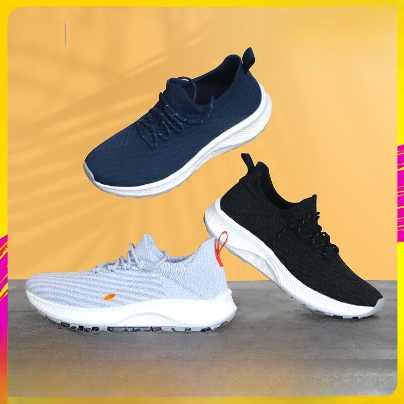 Giày Chạy Bộ Nhẹ FREETIE Cloud Hop Dành Cho Nam Và Nữ Giày Thể Thao Đế Giày Nướng Hấp Thụ Sốc Bằng Vải Polyester