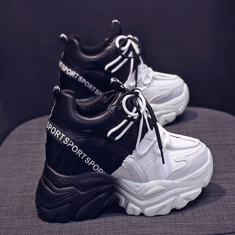 Giày Chunky Sneaker Độn Cao Bên Trong Giày Thể Thao Đế Dày Mẫu Hot Nổi Tiếng Trên Mạng Siêu Hot Màu Sắc Mẫu Mới Mùa Xuân Năm 2022 Sành Điệu Instagram Cho Nữ