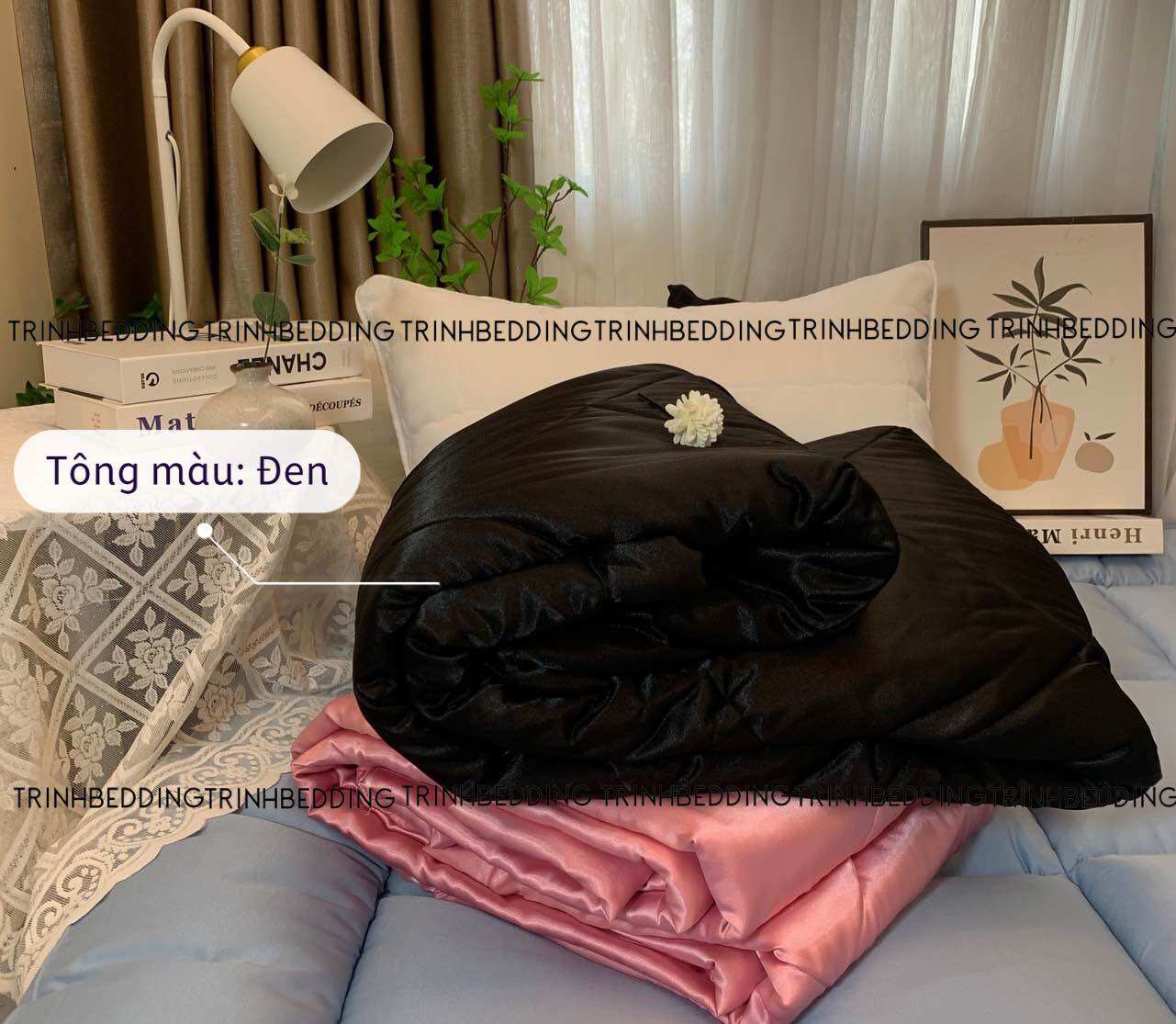 Chăn/ Mền Phi Lụa lạnh Đắp Mát Các mùa |1M8x2M|Trinhbedding