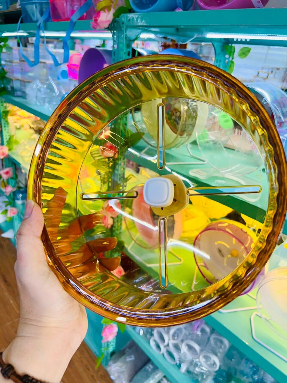 [SIÊU PHẨM] 🔥 Wheel Bucatstate 21cm Chống Ồn cho Hamster [HÀNG CHÍNH HÃNG]