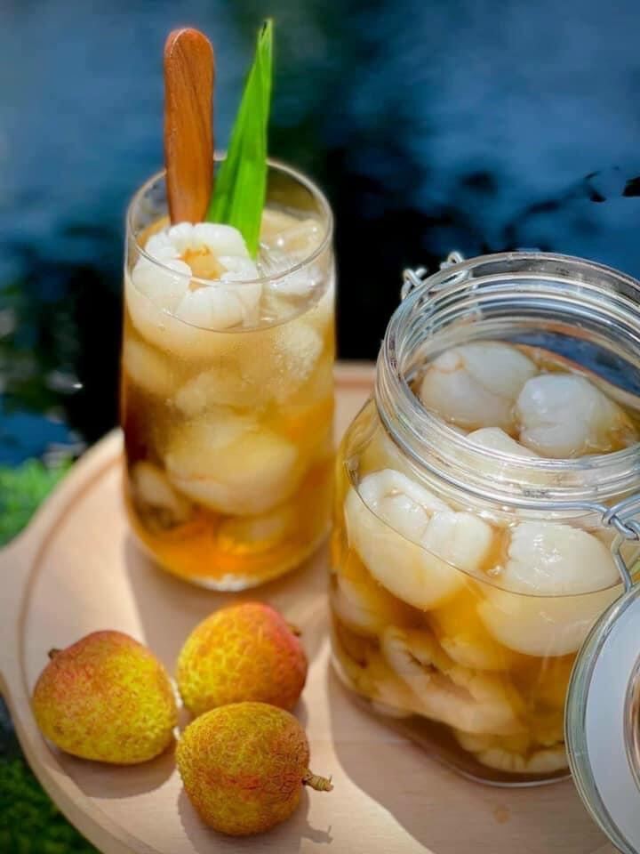 SET TRÀ VẢI TỰ PHA CHẾ TẠI NHÀ