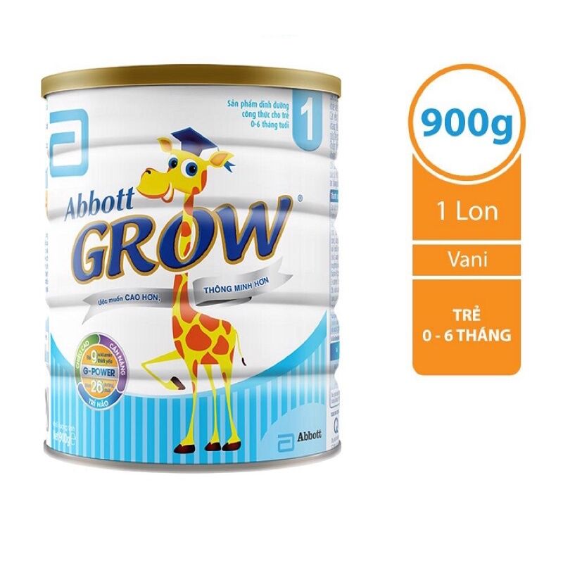 Thanh lý sữa abbott grow 1/900g hsd 7/23