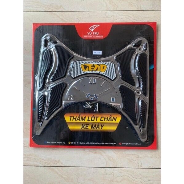 Thảm lót chân lead 2022 xi inox và carbon hàng công ty vũ trụ