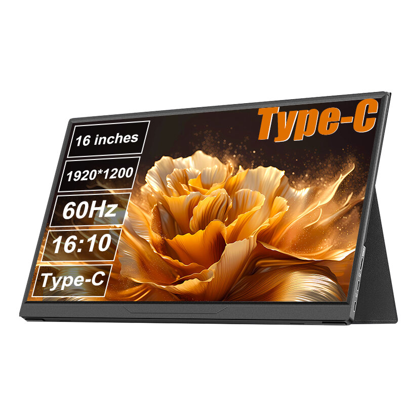 Màn Hình Chơi Game Di Động LANLIPU 16 Inch Với Cổng Type-C HDMI Dành Cho PS4/5 Steam Deck Switch PC Mac Phone TV Box - IPS LED HDR10 Độ Phân Giải 1920x1200 Giá 2,414,000 Đồng*Miễn phí vận chuyển