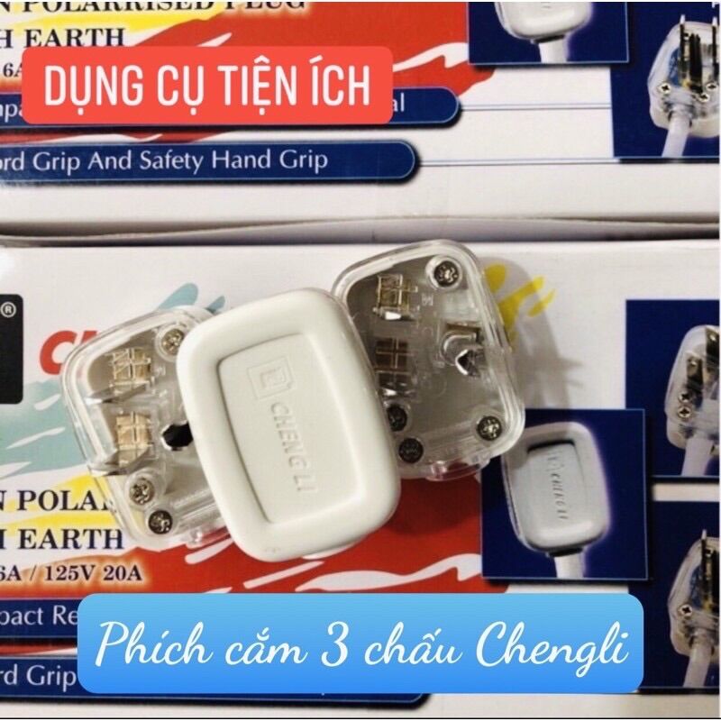 Phích cắm 3 chấu Chengli