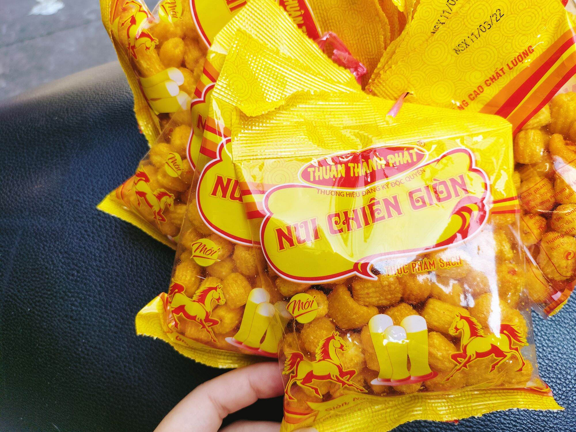 (NGON RẺ) COMBO 10GÓI/ 5GÓI/2 GÓI NUI CHIÊN GIÒN (70gram/gói)