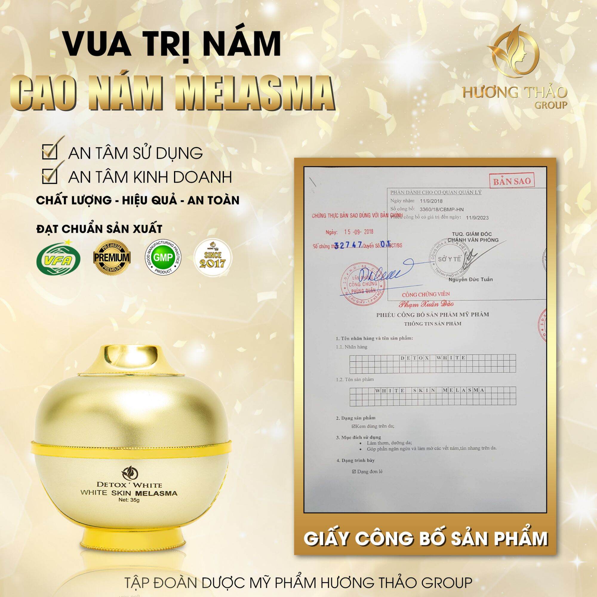 CAO NÁM MELASMA