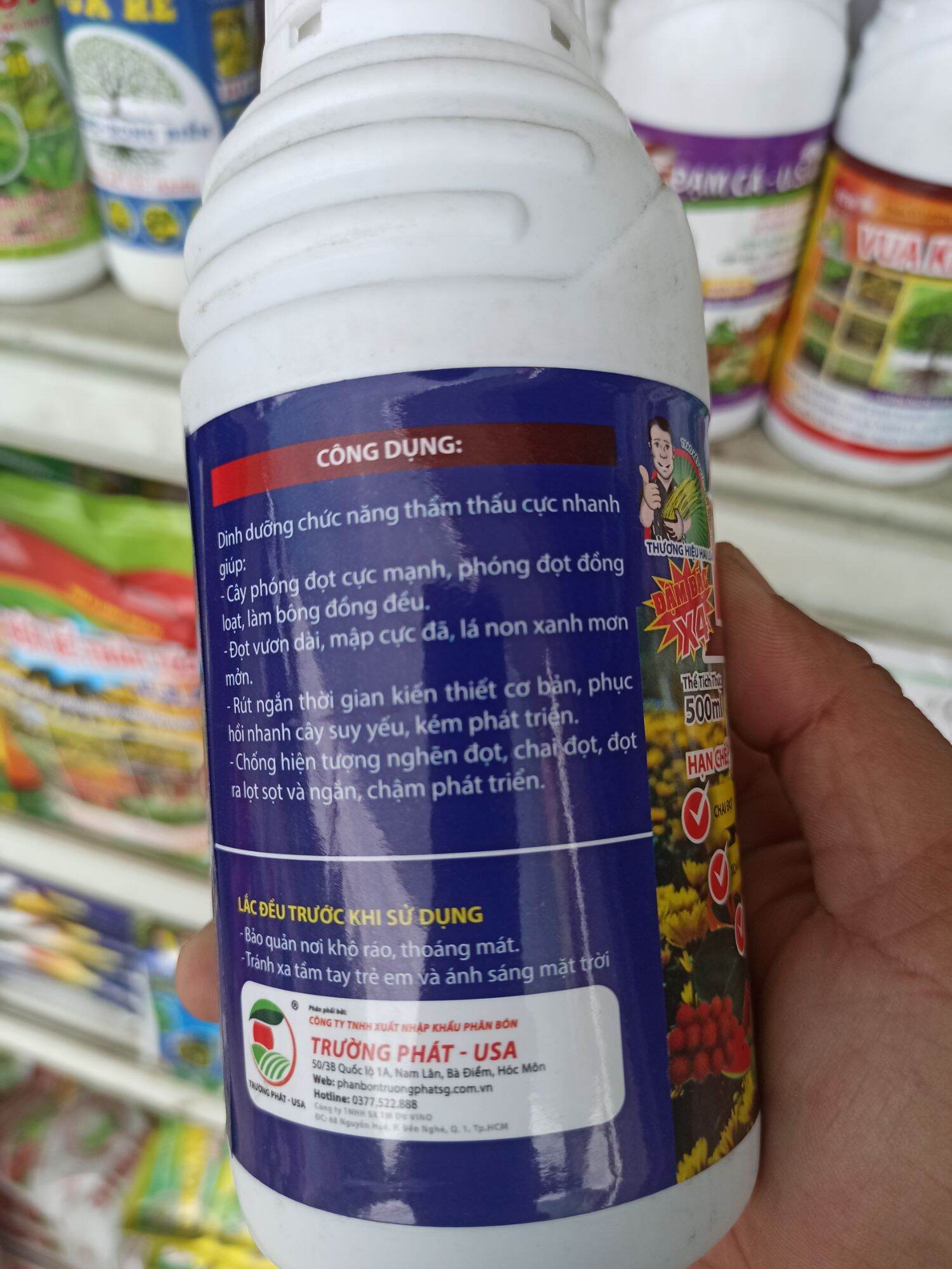 [Phân bón Vua vọt đọt USA 500ml] vọt đọt cực nhanh đẻ nhánh cực mạnh