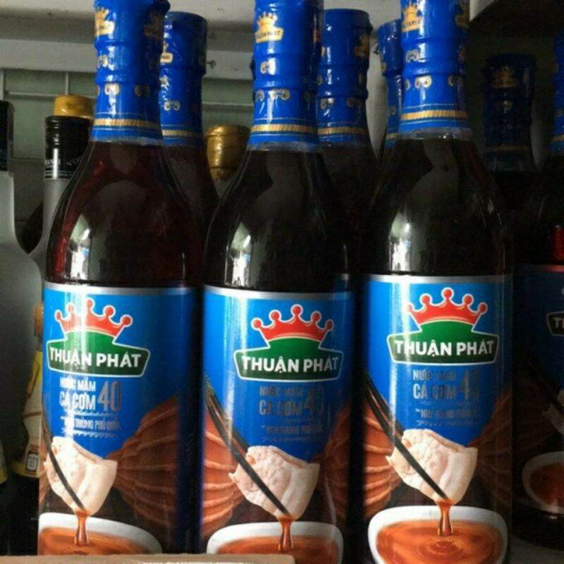Nước mắm cá cơm thuận phát,40⁰ 620ml