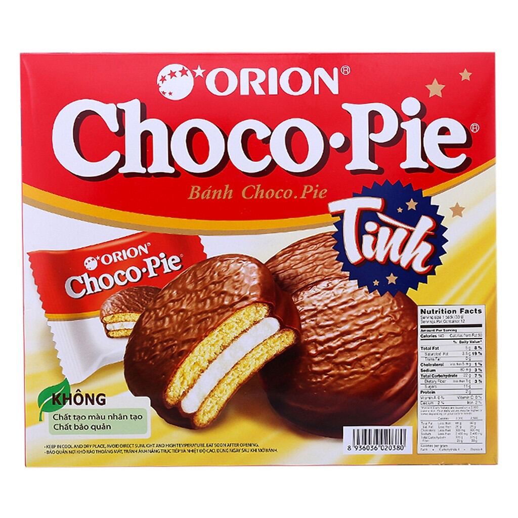 Bánh Chocopie Orion hộp 6 gói