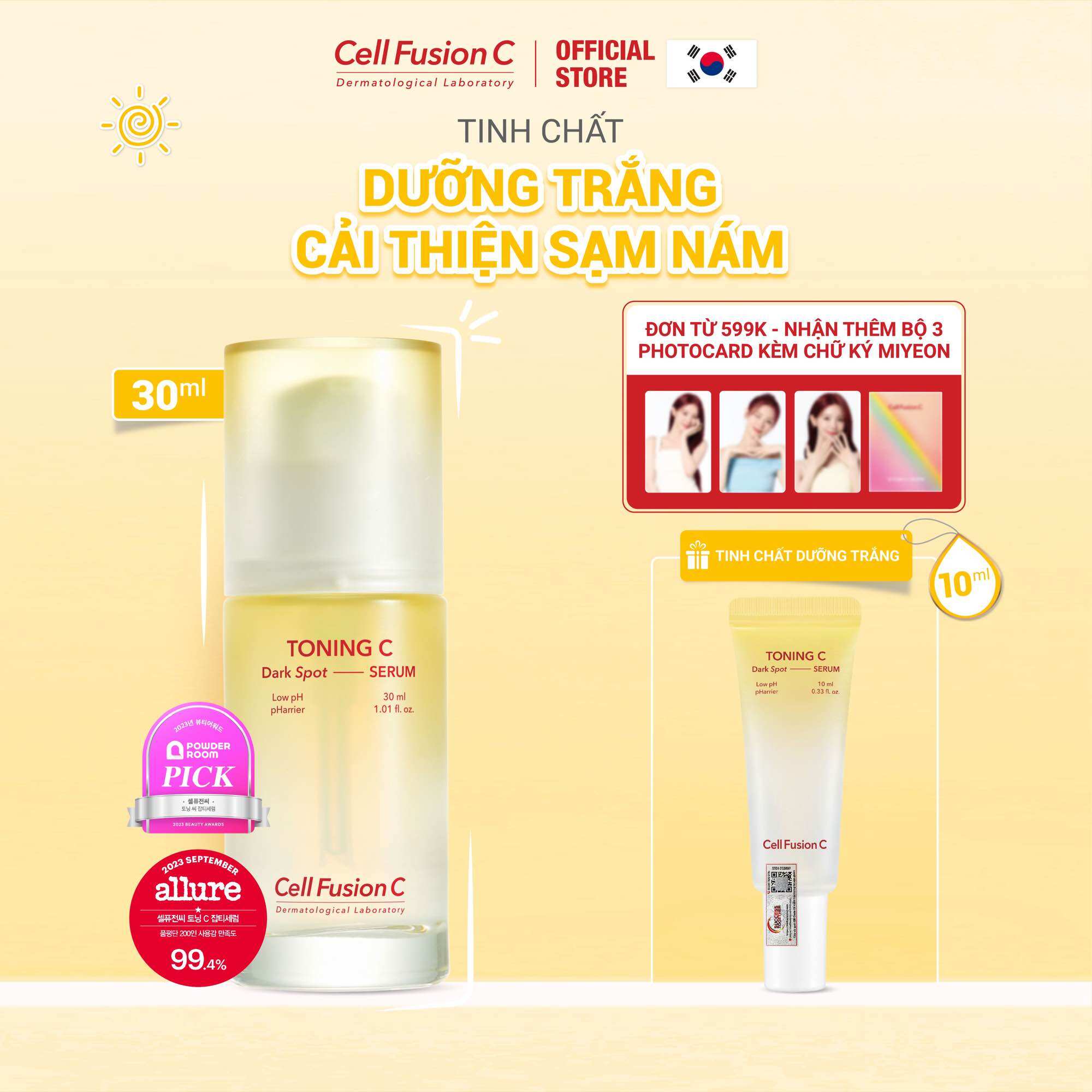 Tinh Chất Dưỡng Trắng, Cải Thiện Sạm Nám Toning C Dark Spot Serum