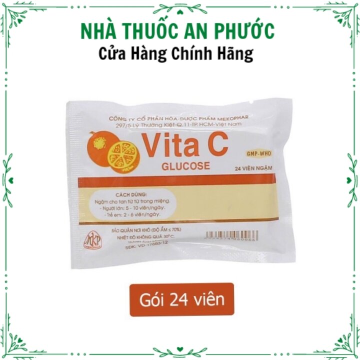 ✅ kẹo ngậm vitamin c 10 gói