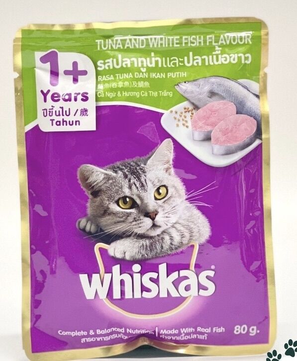 24 GÓI PATE THỨC ĂN MÈO WHISKAS