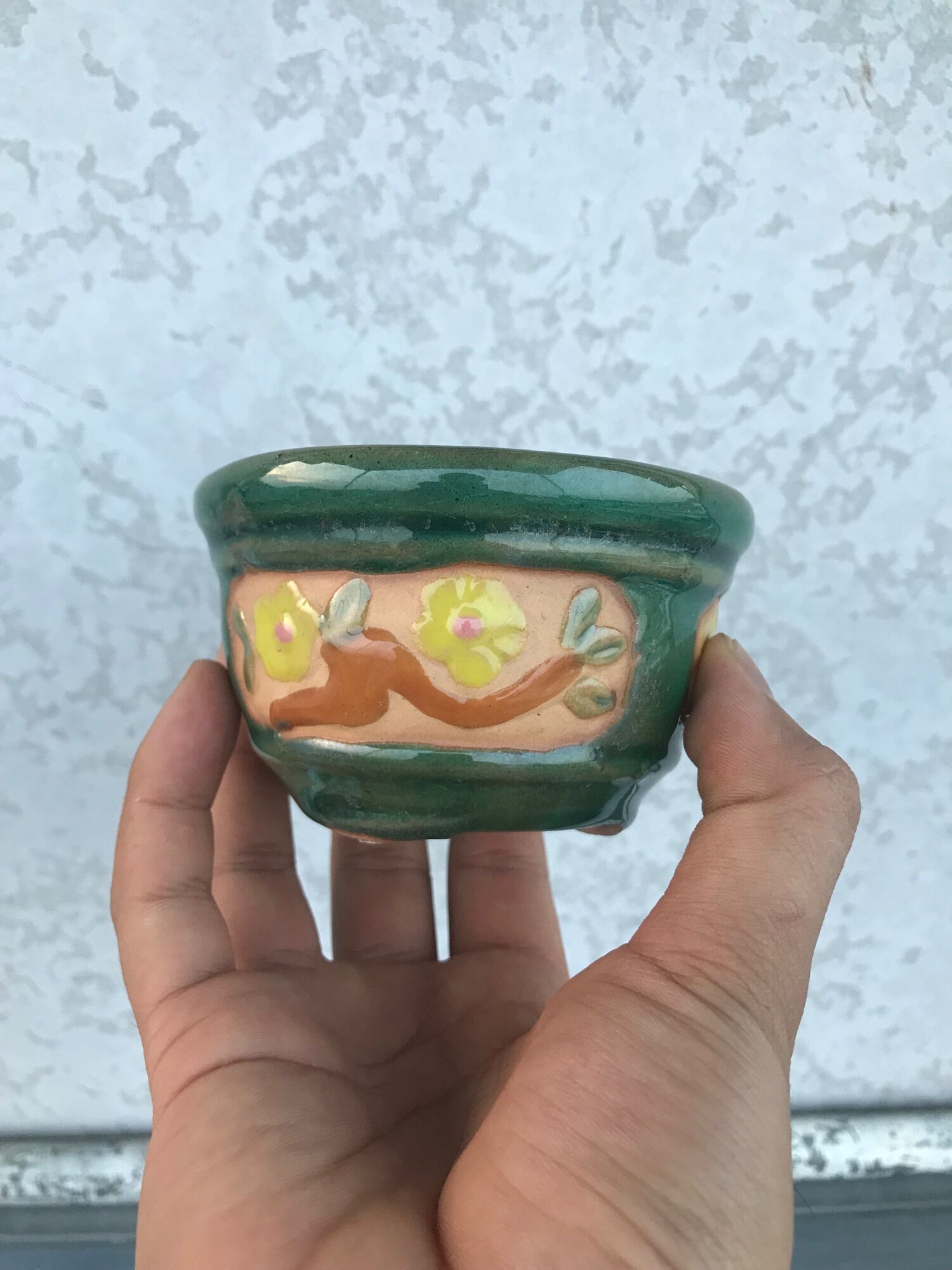 Chậu mini giả cổ