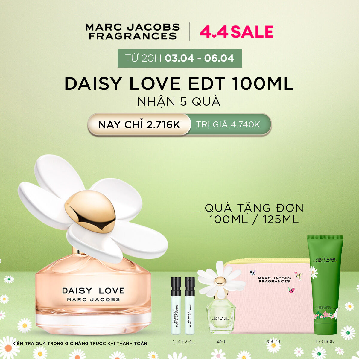 Women's Perfume Marc Jacobs Daisy Love Edt 100ml